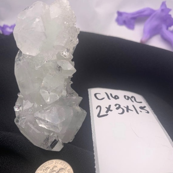 SOLD ✨Many Faced Apophyllite Spiral cluster✨ - Picture 7 of 9